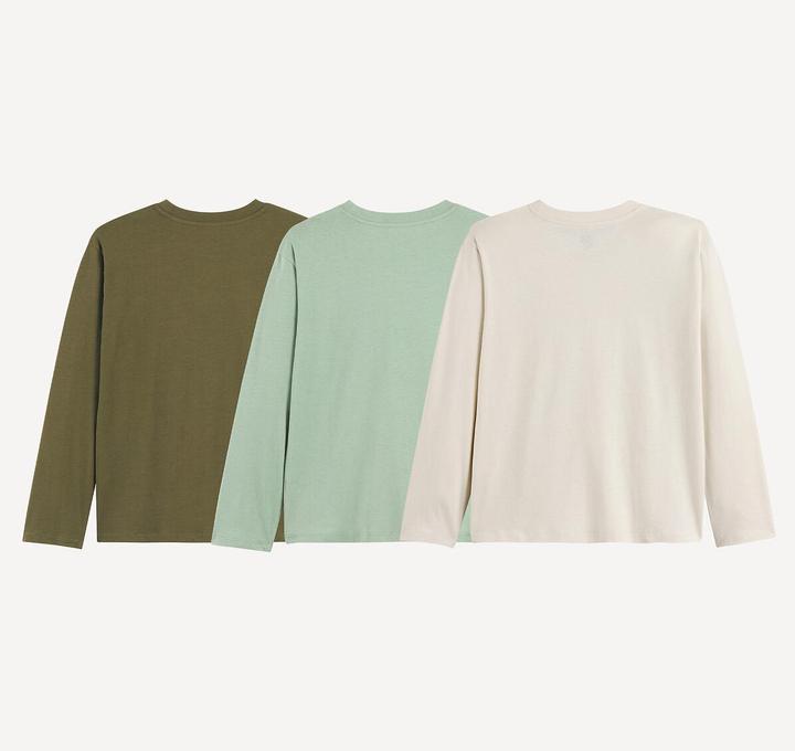 Produktbild La Redoute Collections 3er-Pack Langarmshirts (164)