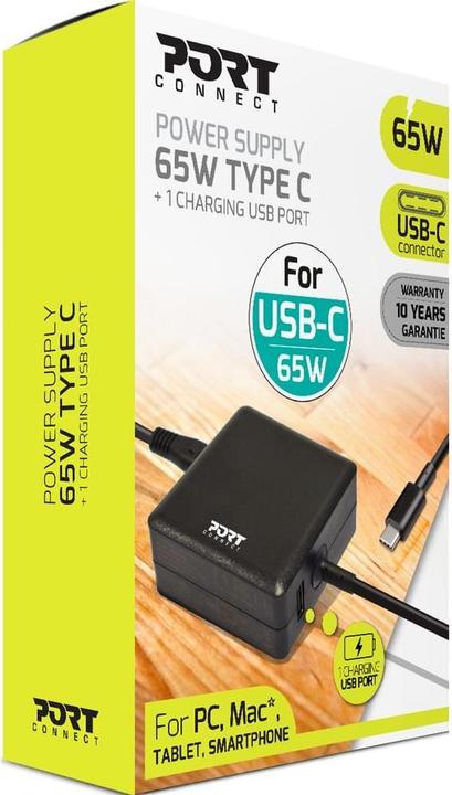 Produktbild Port Designs Stromversorgung 65 W - Typ C - Eu (65 W)