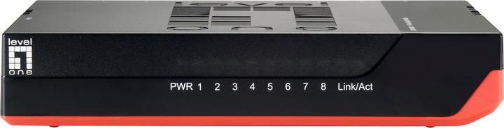 Actual product image LevelOne GSW-0807 8-Port Gigabit Ethernet Switch 1000Mb/s, Full Duplex, 10/100 Mb/s, Full/Half Duplex (8 ports)