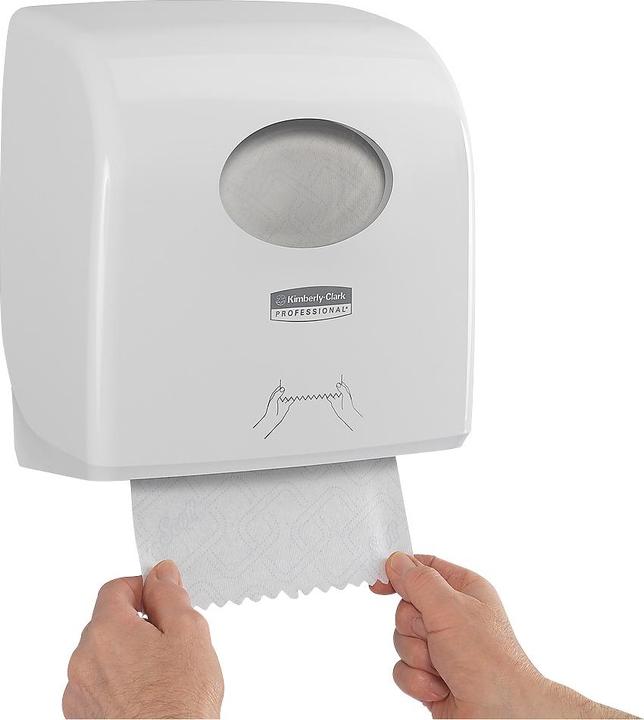 Actual product image Kimberly-Clark Aquarius Slimroll roll towel dispenser, high traffic areas