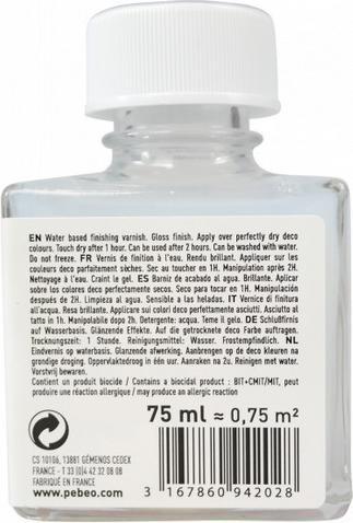 Produktbild Pebeo Deco Hilfsmittel Firnis?Glanz (75 ml)