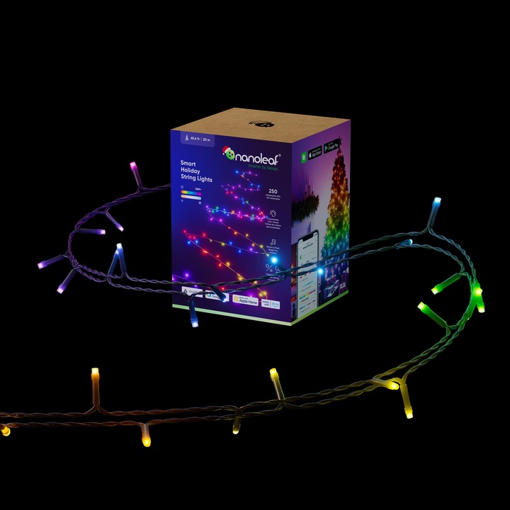 Image du produit Nanoleaf Guirlande lumineuse intelligente 250 LED 20 mètres (20 m)