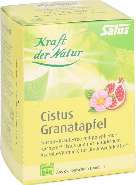 Actual product image Salus Cistus Granatapfel Tee Bio (63 g)