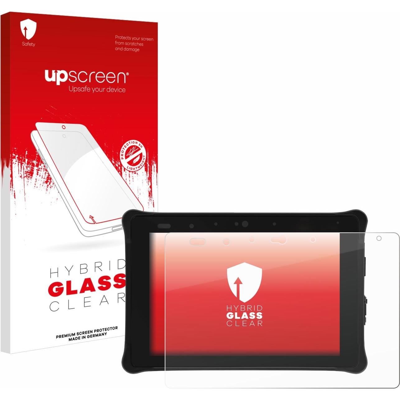 upscreen Schutzglas Schutzfolie Displayschutz Display Schutz Glas Folie klar (Displayschutz), Kameraschutz, Transparent
