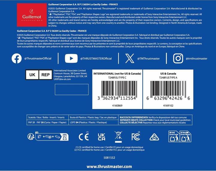 Produktbild Thrustmaster T248R (PC, PS5, PS4)