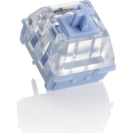 Thumbnail - Ducky Kalih Polia Switches, mechanisch, 3-Pin, taktil, MX-Stem, 45g - 110 Stück, Maus + Tastatur Zubehör, Transparent