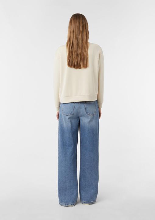 Produktbild Comma Sweatshirt Sweatshirt im Relaxed Fit mit 3D-Applikation (36)