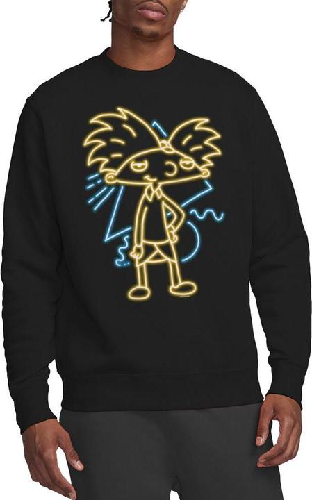 Immagine prodotto Hey Arnold! Felpa Neon Adulto Unisex (S)