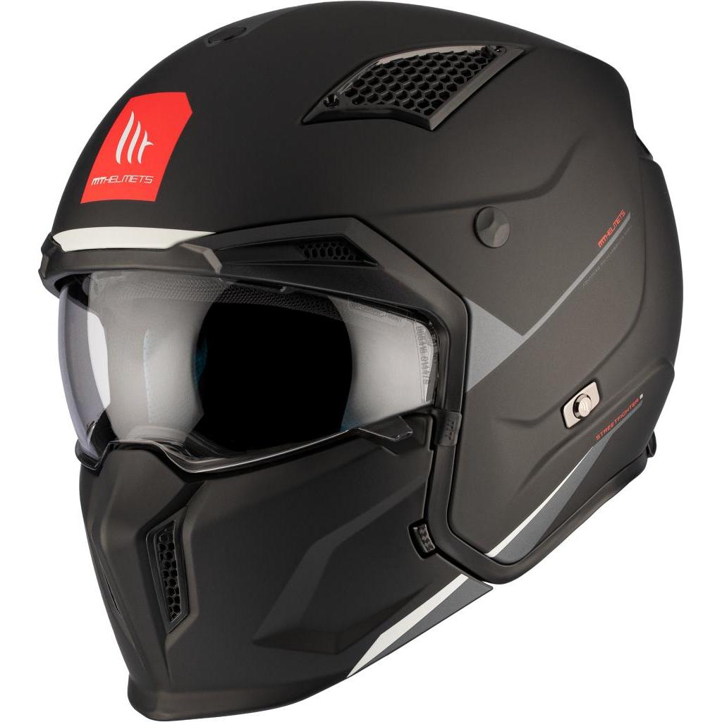 MT Helmets, Motorradhelm, Streetfighter Sv S (Ece 22.06) (61 - 62 cm, XL)