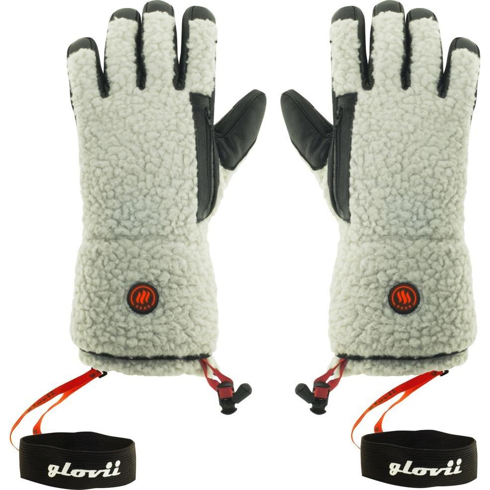 Glovii, Herren, Handschuhe, GS3XL, Schwarz, Weiss, (XL)