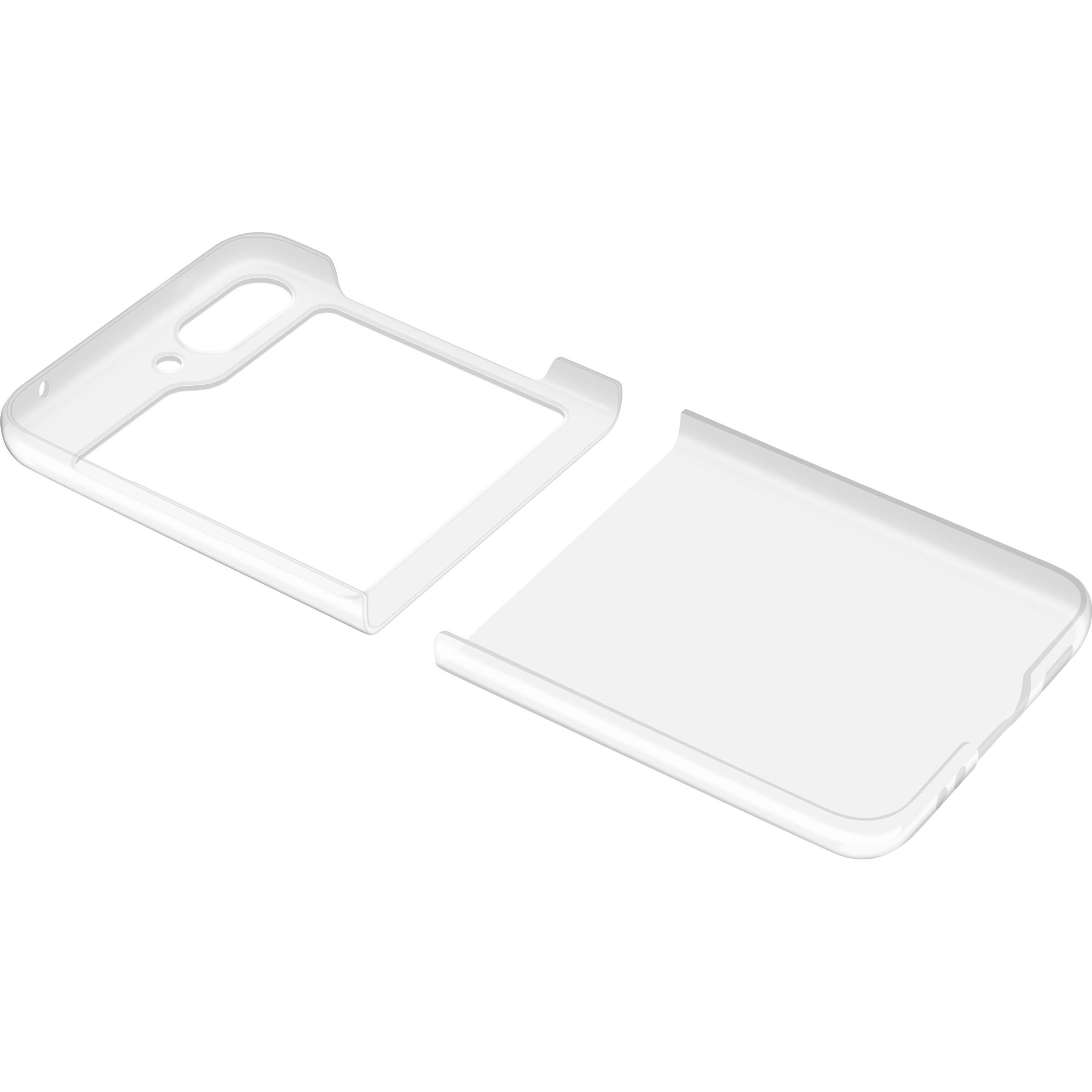 Cellularline Clear Case (Samsung Galaxy Z Flip 5G), Smartphone Hülle, Transparent