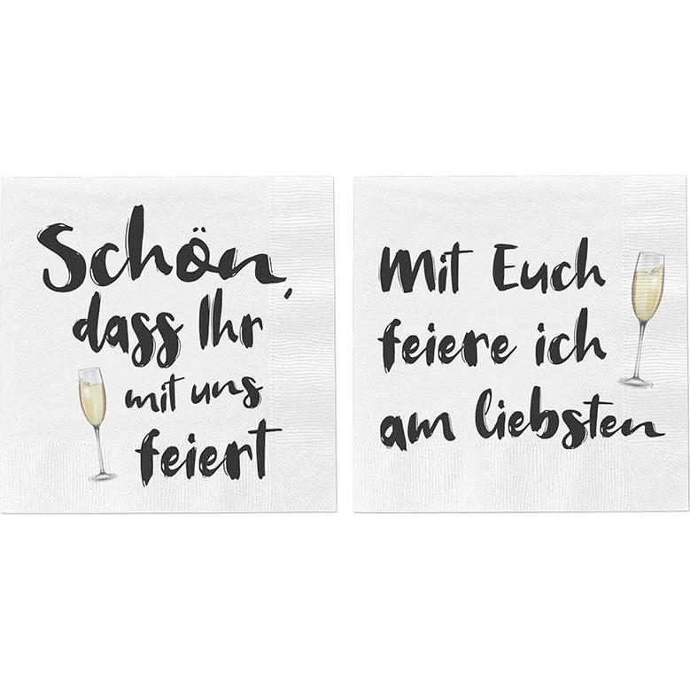 Comm-Tec, Tovaglioli, Saggezza (20 pz., 33 x 33 cm)