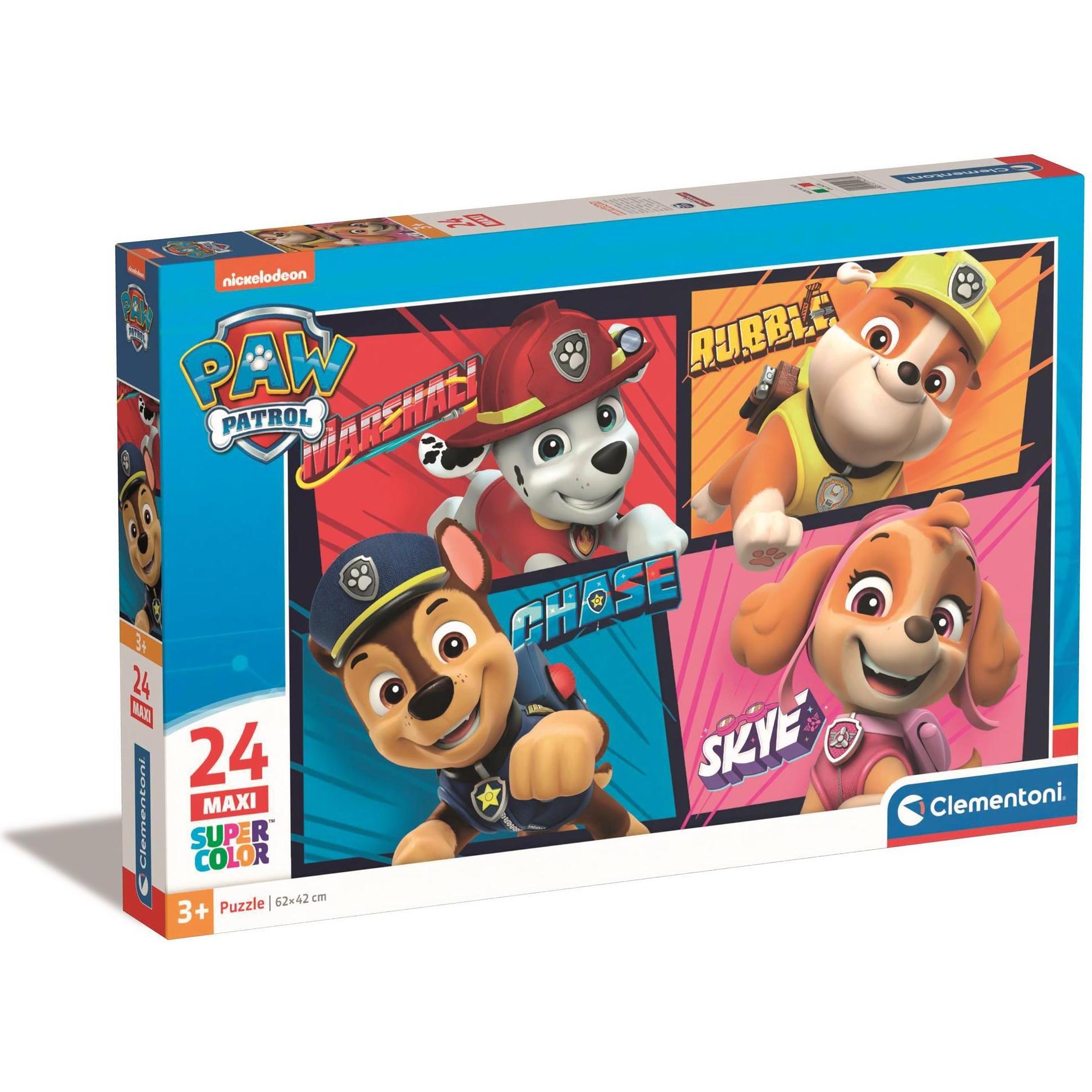 Clementoni Maxi Puzzel PAW Patrol, 24. (24 onderdelen)