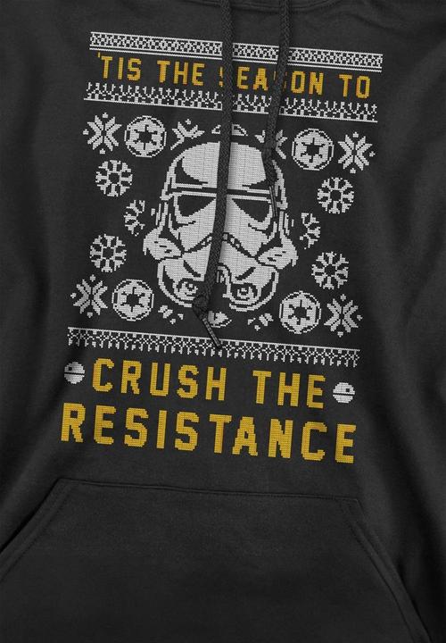 Produktbild Star Wars Crush The Resistance This Christmas Kapuzenpullover (M)