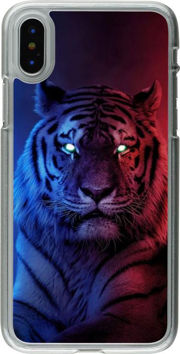 Immagine prodotto PhoneLook Coque trasparente Tiger Blue Red (Apple iPhone X, Apple iPhone XS)