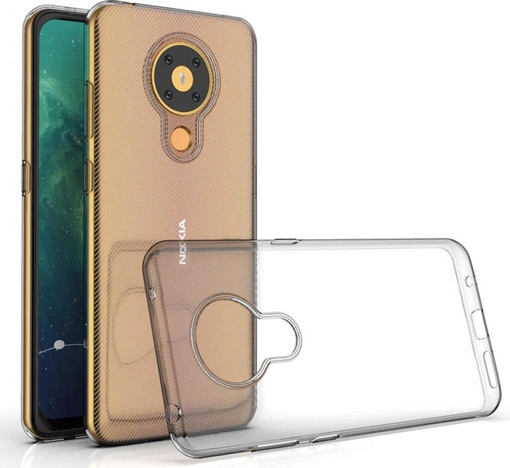 Immagine prodotto Screenguard Nokia 5.3 Custodia flessibile in TPU trasparente (Nokia 5.3)