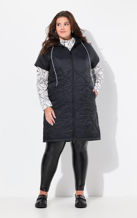 Actual product image Ulla Popken HYPRAR Quilted Drawstring Vest (56)