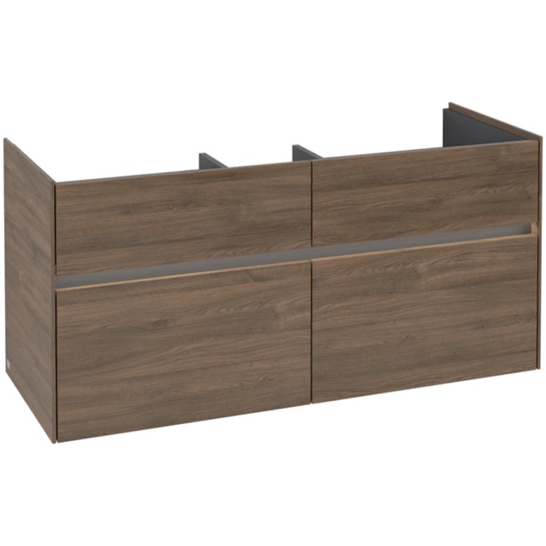 Villeroy & Boch, Waschbeckenunterschrank, V&B Waschtischunterschrank COLLARO 1154x546x444mm m LED Bel Arizona Oak (115.5...