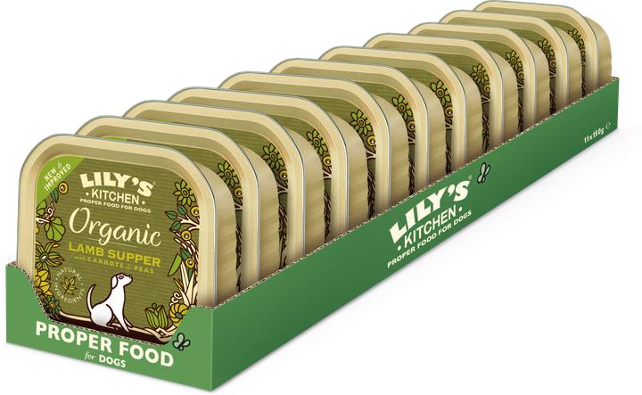 Image du produit Lily's Kitchen Cène d'agneau biologique (Senior, Adulte, Junior, 11 pcs, 1650 g)