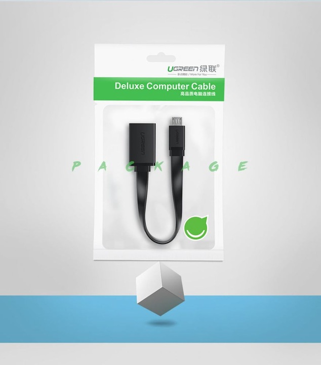 Productafbeelding Ugreen Micro USB 2.0 OTG-adapterkabel (0.10 m, USB 2.0)