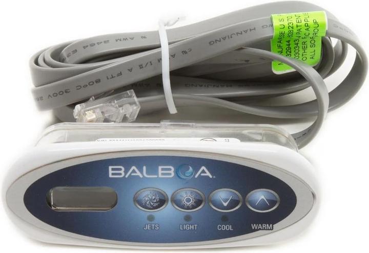 Balboa Bedienfeld VL240 (GRAY) mit Overlay (J/L/-/+)