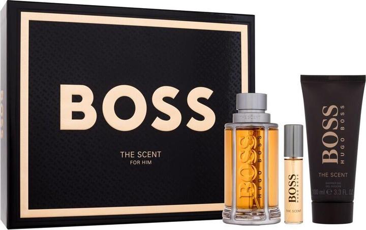 Immagine prodotto Hugo Boss Set regalo The Scent - Eau De Toilette 100 Ml, Eau De Toilette in miniatura 10 Ml, e G. doccia (Set di profumi)