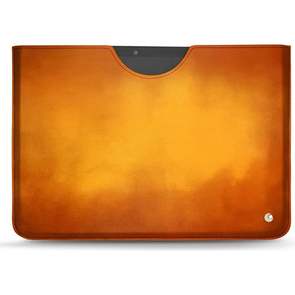 Thumbnail - Noreve Lederschutzhülle (Microsoft Surface Pro X), Tablet Hülle, Orange
