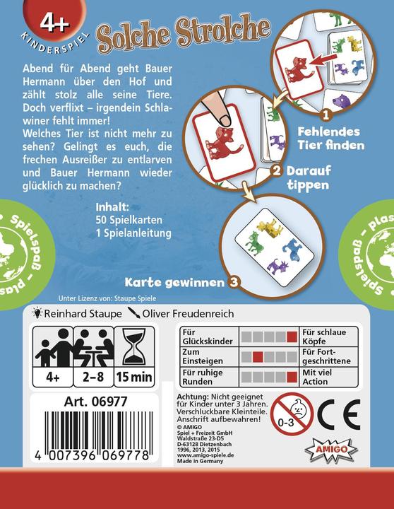 Produktbild Amigo Solche Strolche (Deutsch, 2 - 8 Spieler)