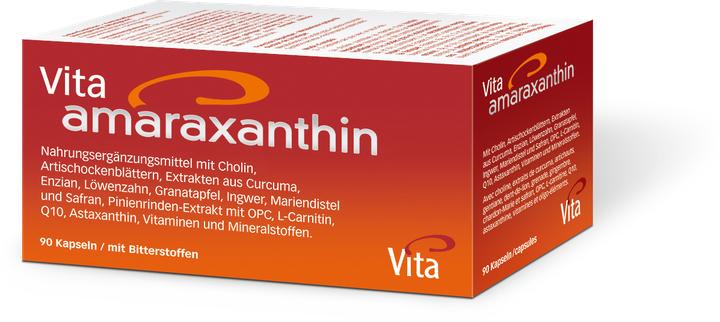 Produktbild Vita Amaraxanthin DTX (90 Stück, Kapseln, 296 g)