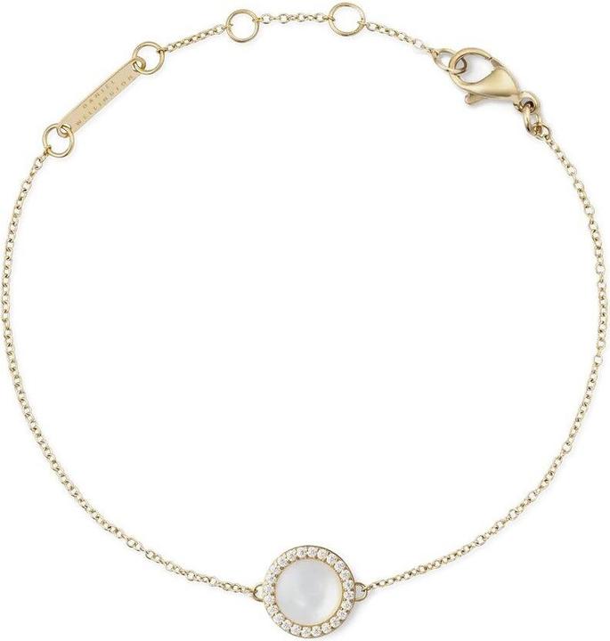 Daniel Wellington - Charming bracelet with mother-of-pearl and crystals DW00401423 (Mother-of-pearl, Stainless steel)