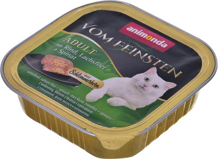 Produktbild animonda Vom Feinsten Schlemmerkern Mit Rind, Lachsfilet + Spinat (Adult, 1 Stk., 100 g)