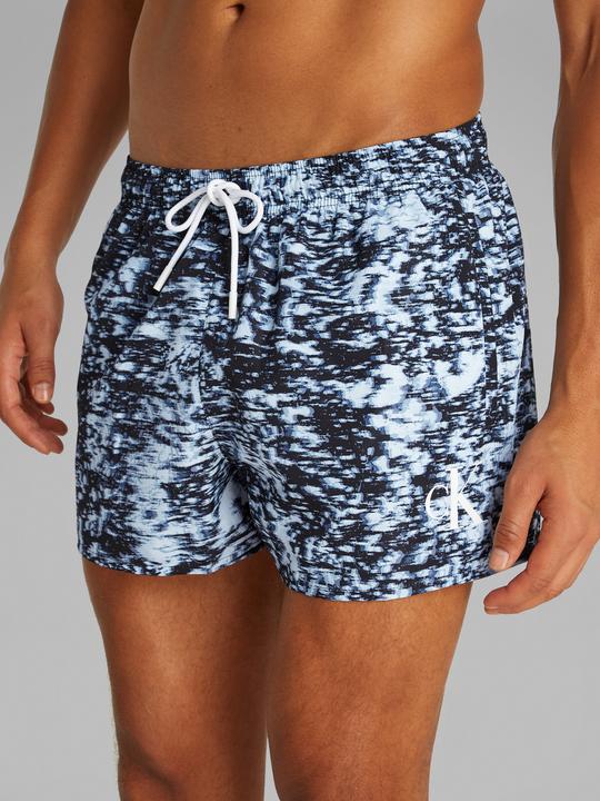 Actual product image Calvin Klein Drawstring Print Short with Tunnel Pull (L)