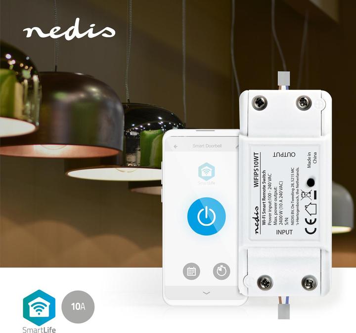 Actual product image Nedis Wi-Fi Smart Switch (Switch actuator)