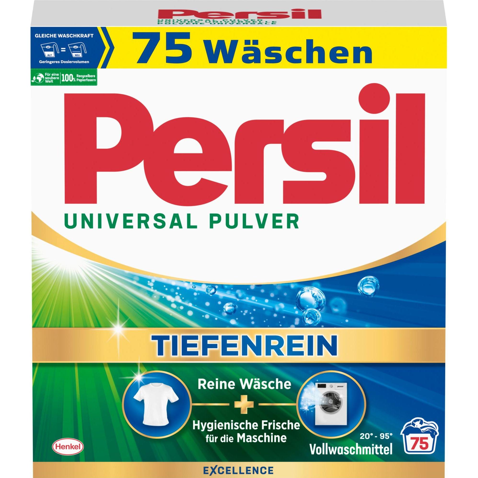 Persil Universal, Waschmittel + Textilpflege