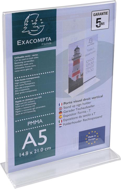 Produktbild Exacompta Tischprospektständer (A5)