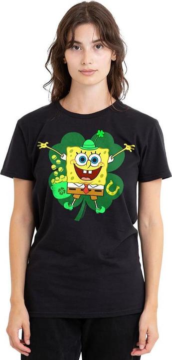 Produktbild Spongebob Squarepants Spongey TShirt St PatricksTag (M)