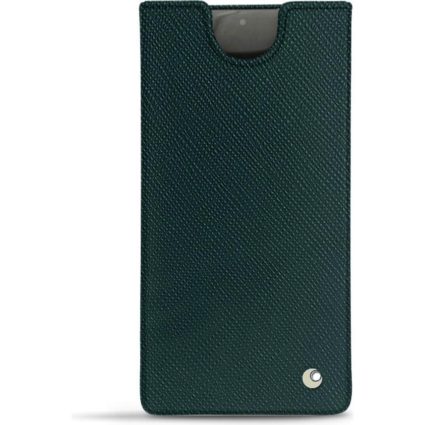 Noreve Lederschutzhülle (Samsung Galaxy Note 10+), Smartphone Hülle, Grün