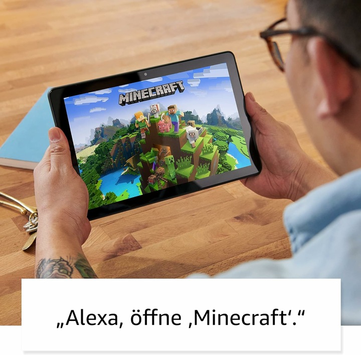 Productafbeelding Amazon Fire HD 10 Plus (10.10", 32 GB, Leigrijs)