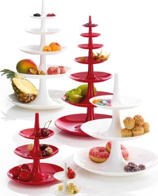 Produktbild Koziol Babell Etagere XL rot