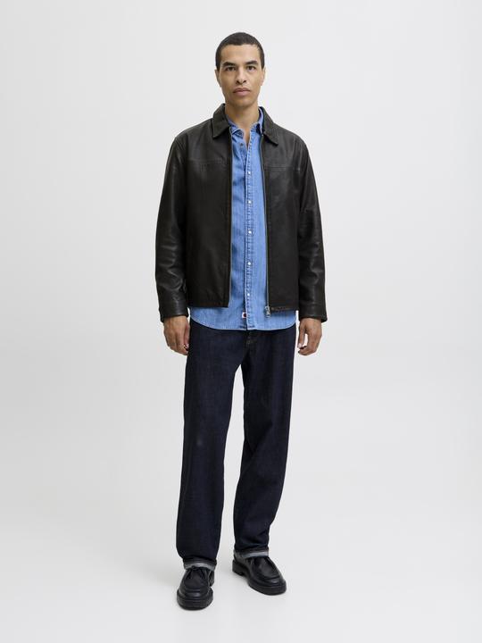 Produktbild Jack & Jones RDD Lederjacke Lederjacke (L)