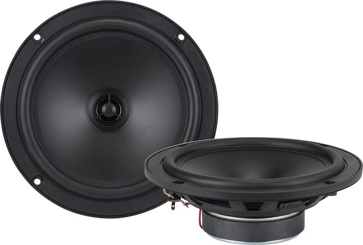 Axton ATX165S - Autospeakers - 16,5cm 2-weg coaxiale luidsprekers - 90Watt - Ondiepe autoboxen - 165mm (90 W, 16.50 cm)
