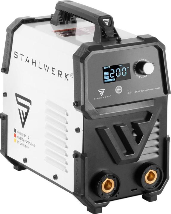 Actual product image Stahlwerk Electrode welding machine ARC 200 Synergic Pro fully equipped