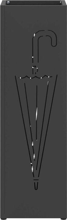 Immagine prodotto vidaXL Portaombrelli in acciaio nero medio