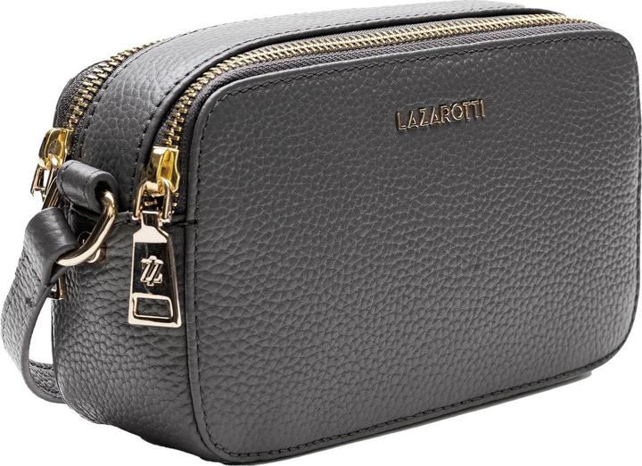 Actual product image Lazarotti Bologna Leather shoulder bag leather 18 cm