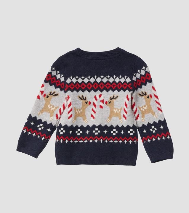 Produktbild s.Oliver Strickpullover Strickpullover mit Weihnachtsmotiven (92)