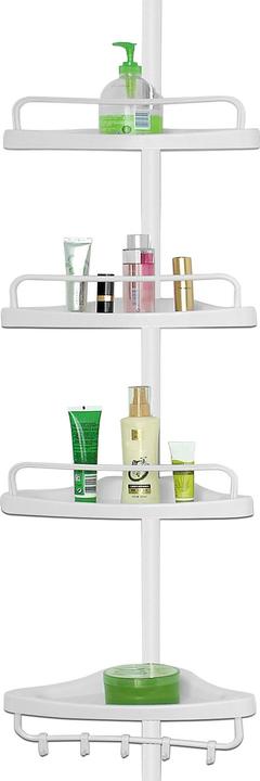 Actual product image Deuba Telescopic shower shelf