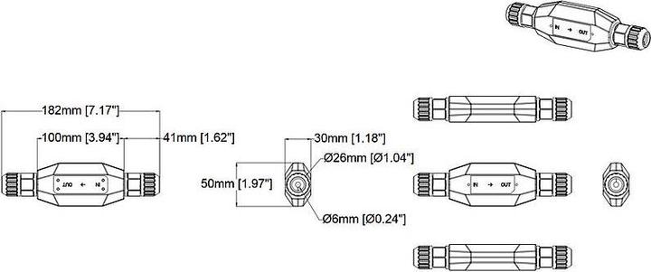 Produktbild Axis T8129 PoE Extender (Netzwerk Videorecorder (NVR))