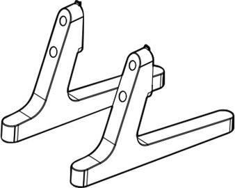 Image du produit LG ST-653T Pied (pour One:Quick Works 55CT5WJ, 43 pouces 109cm, 50 pouces 127cm, 55 pouces 139cm, 65 (65")