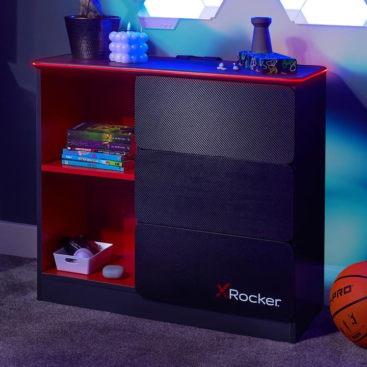 Produktbild X Rocker Xrocker Carbon-Tek Chest Of Drawers