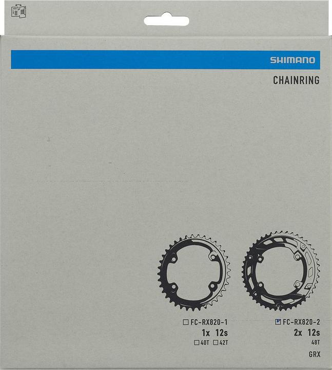 Produktbild Shimano Kettenblatt GRX FC-RX820-2 (48)